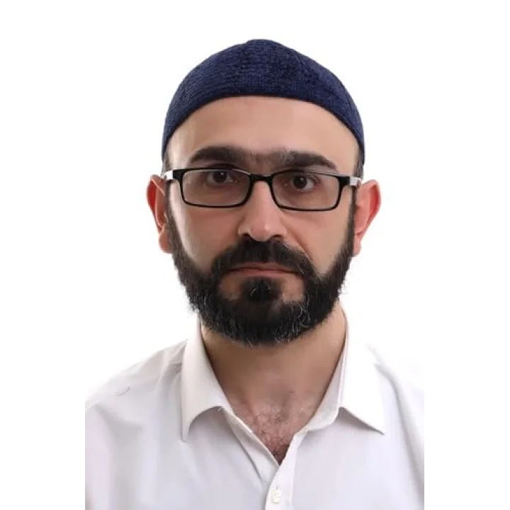Lacivert Kışlık Sade Desenli Kadife Namaz Takkesi