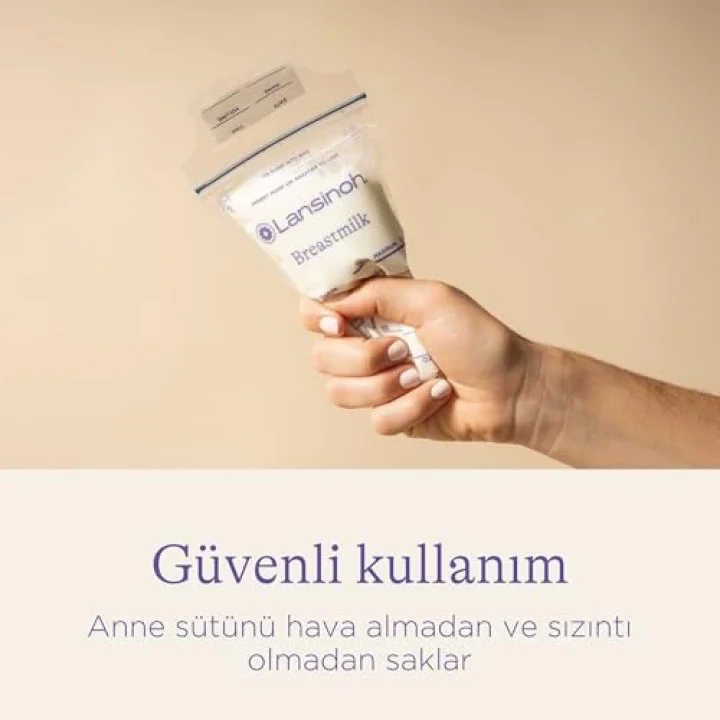 Lansinoh Anne Sütü Saklama Poşeti 50 adet