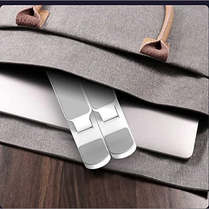 Laptop Standı Matebook Macbook Notebook Tablet Laptop Kademeli Yükseltici P1 Beyaz