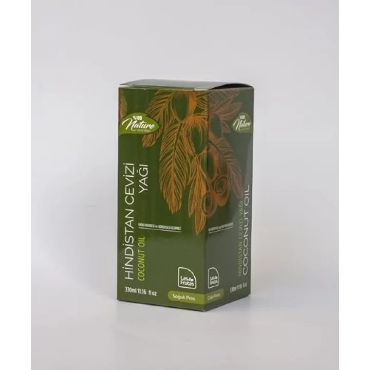 LAS FRUTAS Doğal Soğuk Sıkım Hindistan Cevizi Yağı 330ml