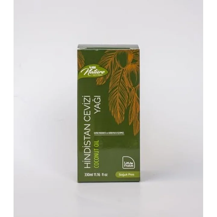 LAS FRUTAS Doğal Soğuk Sıkım Hindistan Cevizi Yağı 330ml