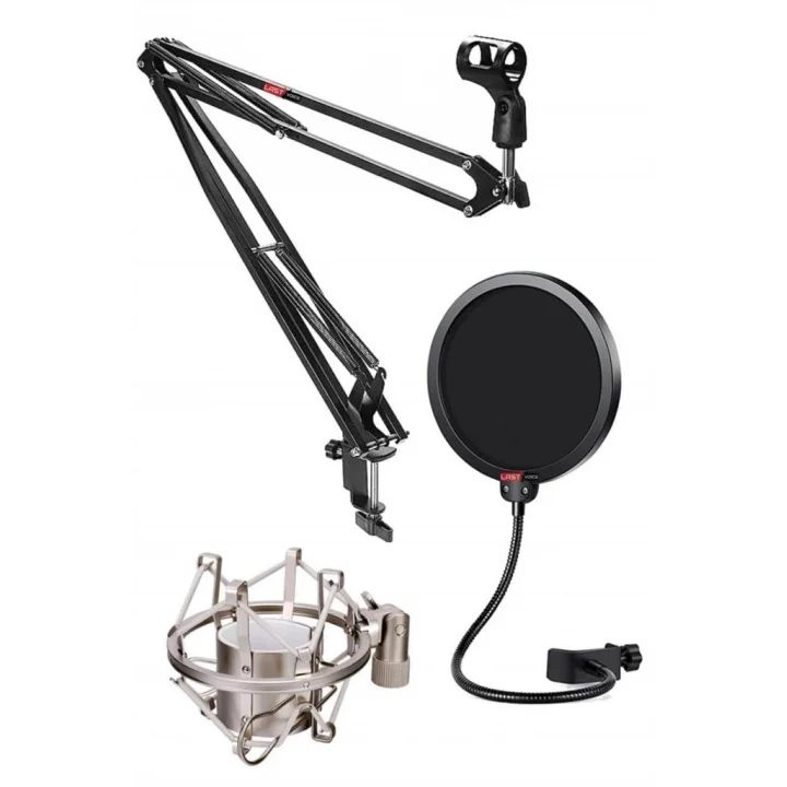 Lastvoice NB40X Set Rode NT1-A İçin Mikrofon Standı Filtre Shock Mount