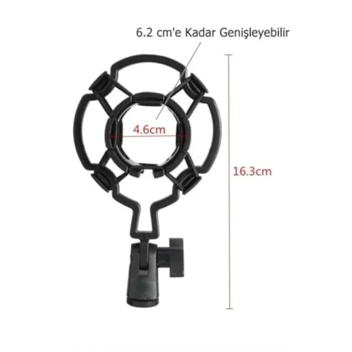Lastvoice PSM-100 Stüdyo Mikrofon Tutucu Plastik Shock Mount