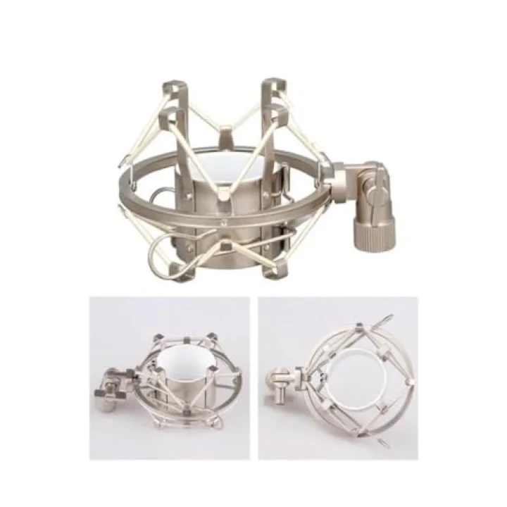 Lastvoice SHM-02 PRO Stüdyo Mikrofon Gri Shock Mount (Metal)