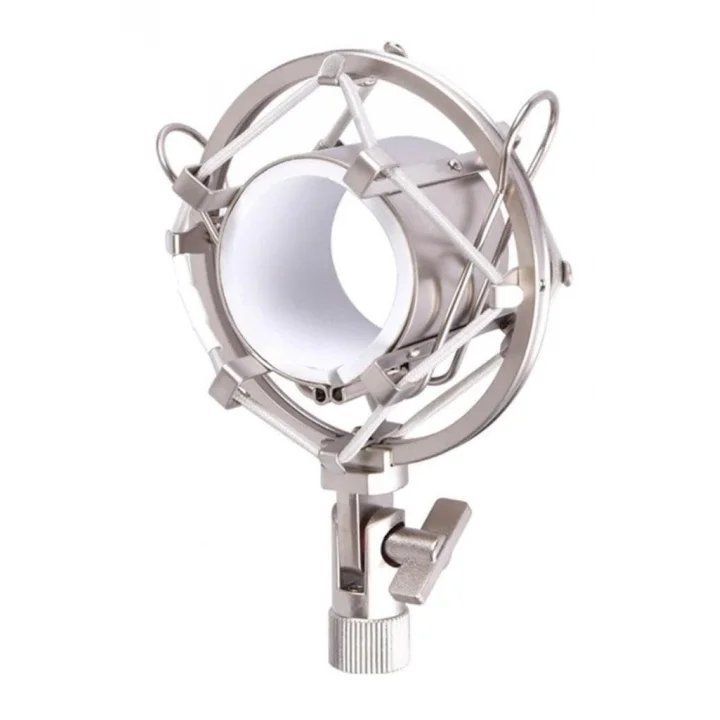 Lastvoice SHM-02 PRO Stüdyo Mikrofon Gri Shock Mount (Metal)