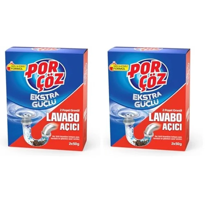 Lavabo Açıcı Granül 4 x 50 gr