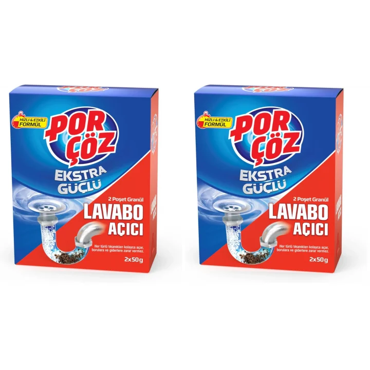 Lavabo Açıcı Granül 4 x 50 gr