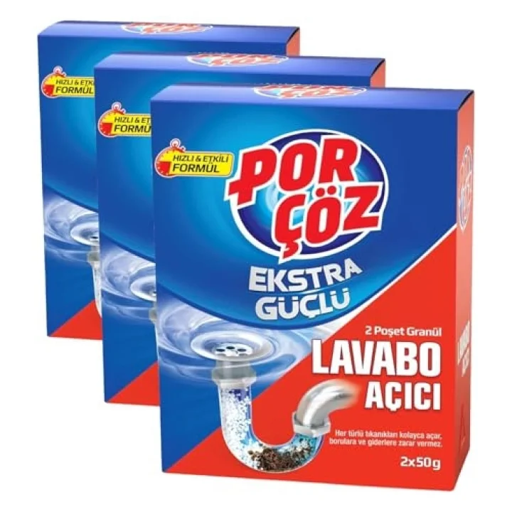 Lavabo Açıcı Granül 4 x 50 gr