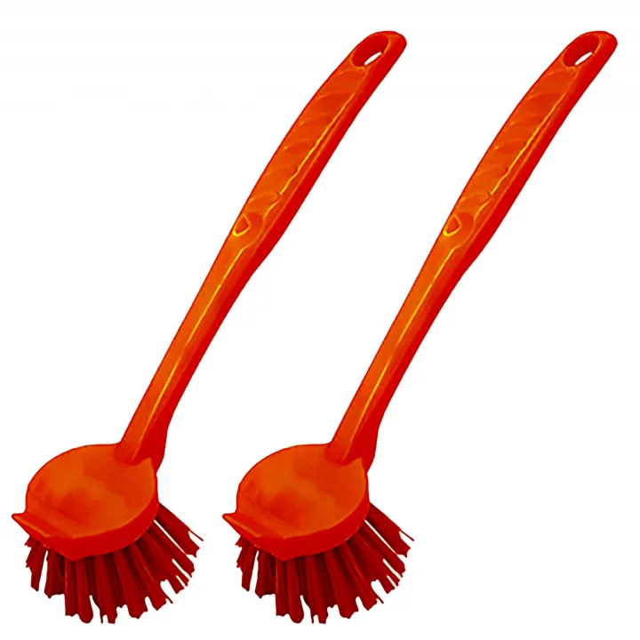 Lavabo Temizleme Fırçası, 2 Adet (Pembe)