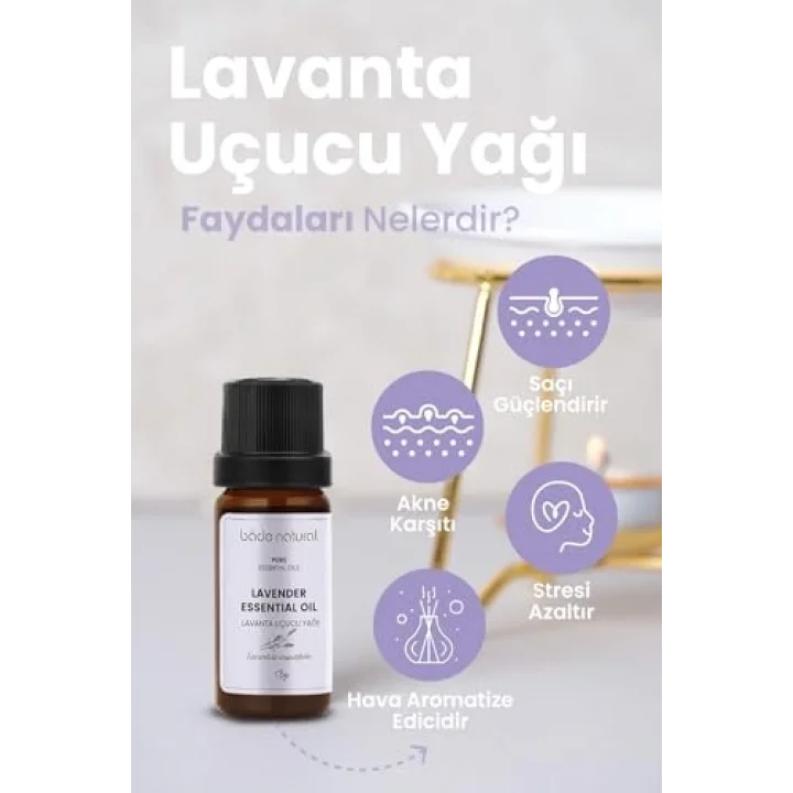 Lavanta Uçucu Yağı 1 Paket (1 X 10 Ml)