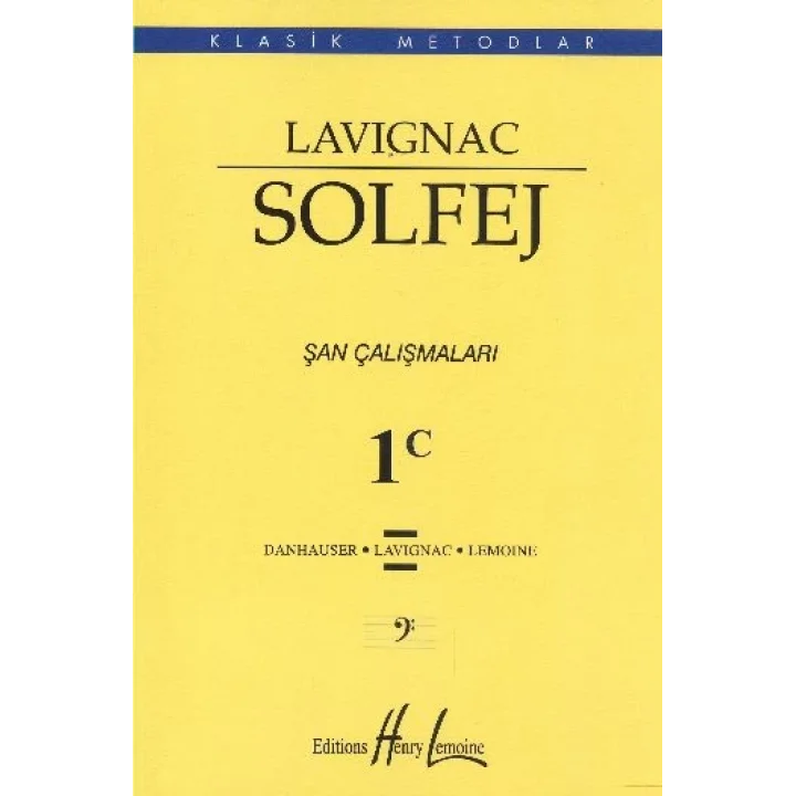 Lavignac 1C - Solfej Şan Çalışmaları