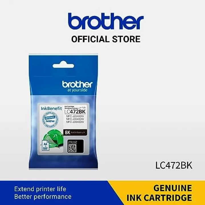 LC472BK Black Siyah 550 Sayfa Kartuş MFC-J2340-J3540-J3940
