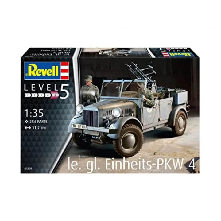 le. gl. Einheits-PKW 4 Model Kit Askeri Araç