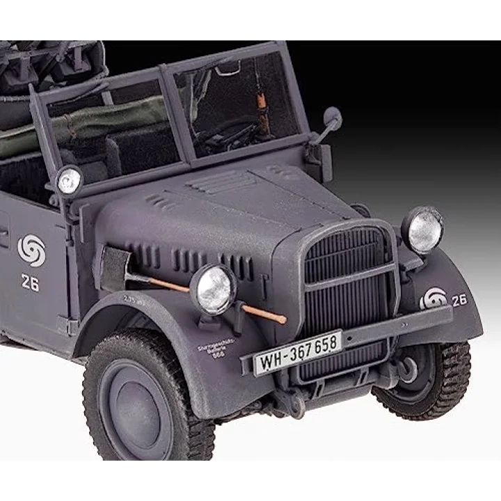 le. gl. Einheits-PKW 4 Model Kit Askeri Araç
