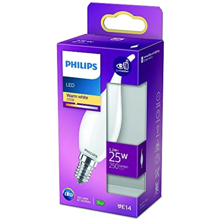 LED Classic 25W BA35 E14 Mum Tipi WW Dim Edilmez Ampul
