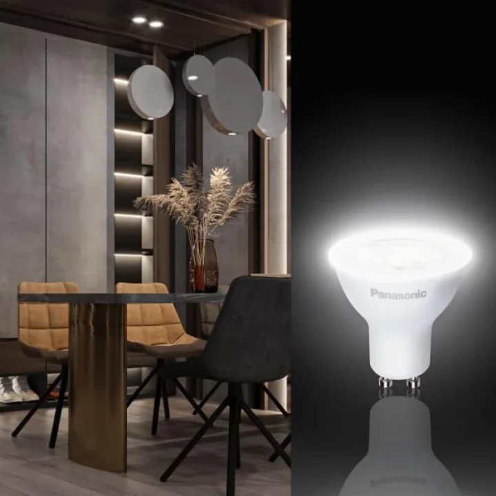 LED GU10, SICAK BEYAZ IŞIK 4W 310LM 3000K 60°