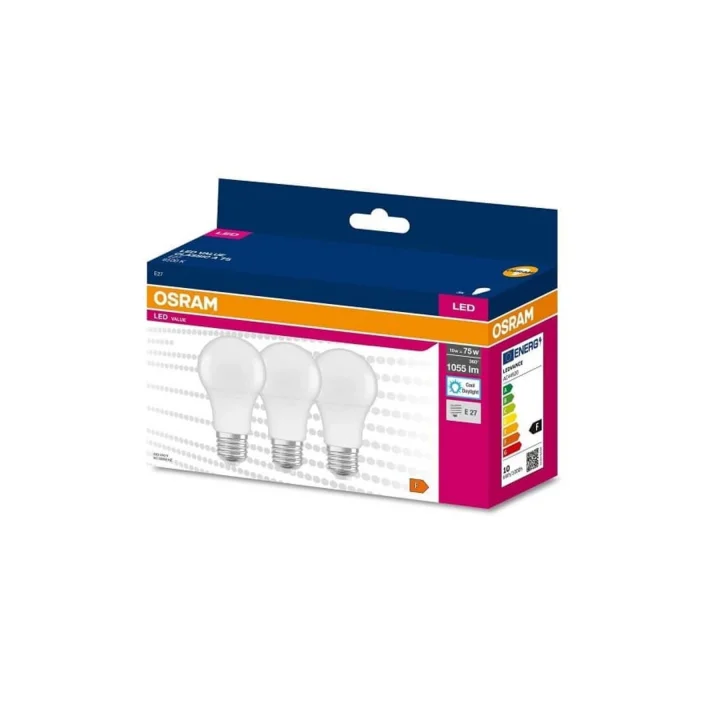 Led Value 10w Beyaz Işık E-27 Ampul 1055 Lm 3 Lü Paket