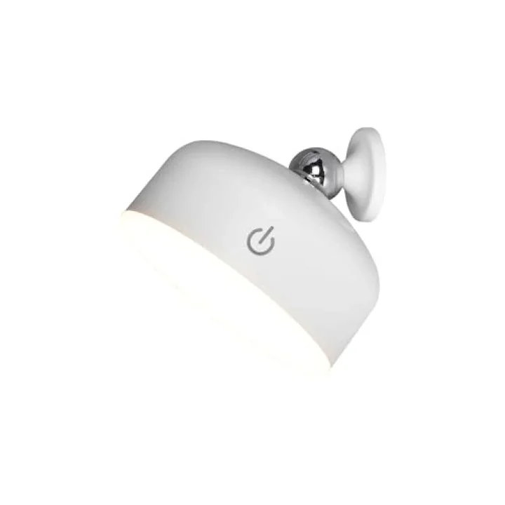 Lenda 02 Beyaz Şarjlı Ledli Aplik 1X1.8W 3000K