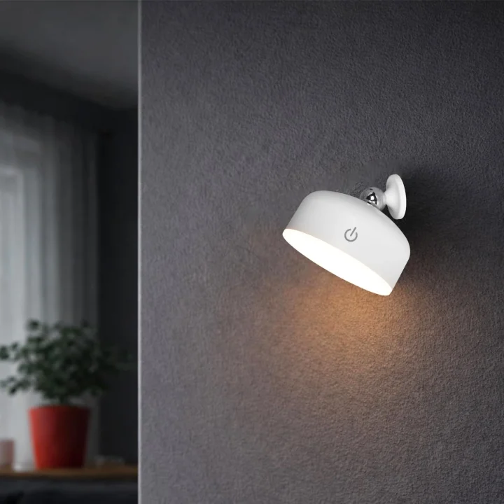 Lenda 02 Beyaz Şarjlı Ledli Aplik 1X1.8W 3000K