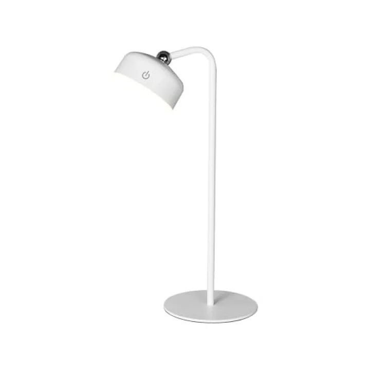 Lenda 03 Beyaz Şarjlı Ledli Masa Lambası 1X1.8W 3