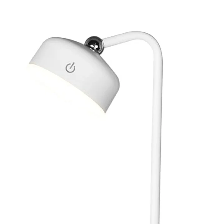 Lenda 03 Beyaz Şarjlı Ledli Masa Lambası 1X1.8W 3