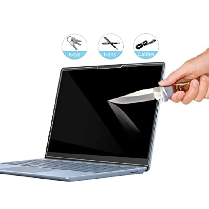 Lenovo Ideapad 5 Pro 16 İnç İle Uyumlu Ekran Koruyucu Notebook, 9H Temperli Kırılmaz Esnek Nano Cam, Çizilmeye Ve Darbeye Dayanıklı Laptop Koruma, HD Şeffaf 16:10