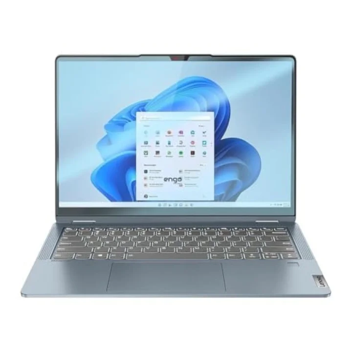 Lenovo Ideapad Flex 5 14ALC7 14ABR8 14IAU7 14 İnç İle Uyumlu Ekran Koruyucu Notebook, 9H Temperli Kırılmaz Esnek Nano Cam, Çizilmeye Ve Darbeye Dayanıklı Laptop Koruma, HD Şeffaf