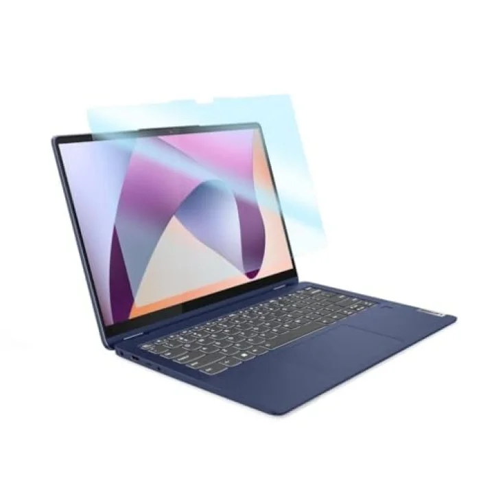 Lenovo Ideapad Flex 5 14ALC7 14ABR8 14IAU7 14 İnç İle Uyumlu Ekran Koruyucu Notebook, 9H Temperli Kırılmaz Esnek Nano Cam, Çizilmeye Ve Darbeye Dayanıklı Laptop Koruma, HD Şeffaf