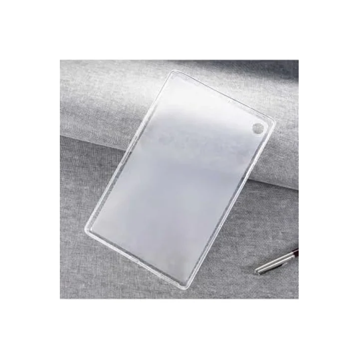 Lenovo M10 Plus TB-X606F Kılıf ile Uyumlu Tablet Süper Silikon Kapak-Renksiz