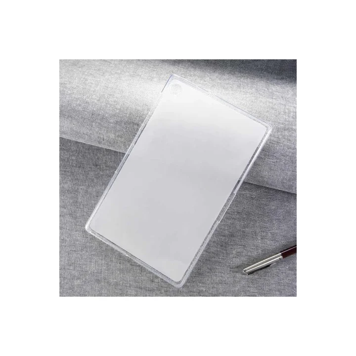 Lenovo M10 Plus TB-X606F Kılıf ile Uyumlu Tablet Süper Silikon Kapak-Renksiz
