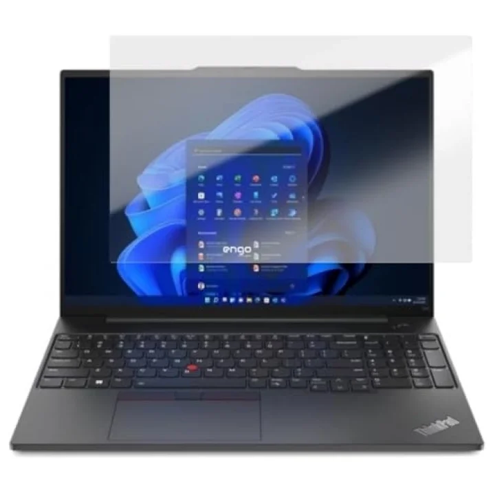 Lenovo Thinkpad E16 16 İnç İle Uyumlu Mat Ekran Koruyucu Notebook, Yansıma Ve Parlama Önleyici Parmak İzi Bırakmayan Laptop Koruma, 9H Temperli Kırılmaz Esnek Nano Cam