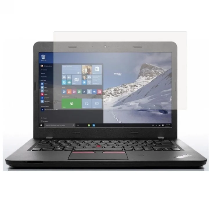 Lenovo Thinkpad E460 14 İnç İle Uyumlu Mat Ekran Koruyucu Notebook, Yansıma Ve Parlama Önleyici Parmak İzi Bırakmayan Laptop Koruma, 9H Temperli Kırılmaz Esnek Nano Cam