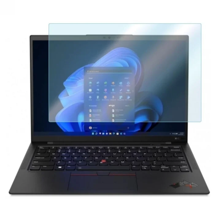 Lenovo Thinkpad X1 Carbon 10 14 İnç İle Uyumlu Ekran Koruyucu Notebook, 9H Temperli Kırılmaz Esnek Nano Cam, Çizilmeye Ve Darbeye Dayanıklı Laptop Koruma, HD Şeffaf