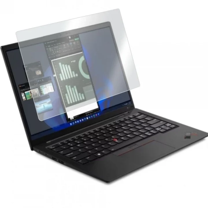 Lenovo Thinkpad X1 Carbon 10 14 İnç İle Uyumlu Mat Ekran Koruyucu Notebook, Yansıma Ve Parlama Önleyici Parmak İzi Bırakmayan Laptop Koruma, 9H Temperli Kırılmaz Esnek Nano Cam