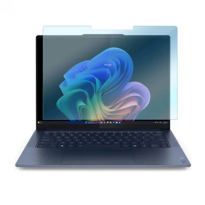 Lenovo Thinkpad X1 Carbon Gen 13 Aura Edition 14 İnç İle Uyumlu Ekran Koruyucu Notebook, 9H Temperli Kırılmaz Esnek Nano Cam, Çizilmeye Ve Darbeye Dayanıklı Laptop Koruma, HD Şeffaf