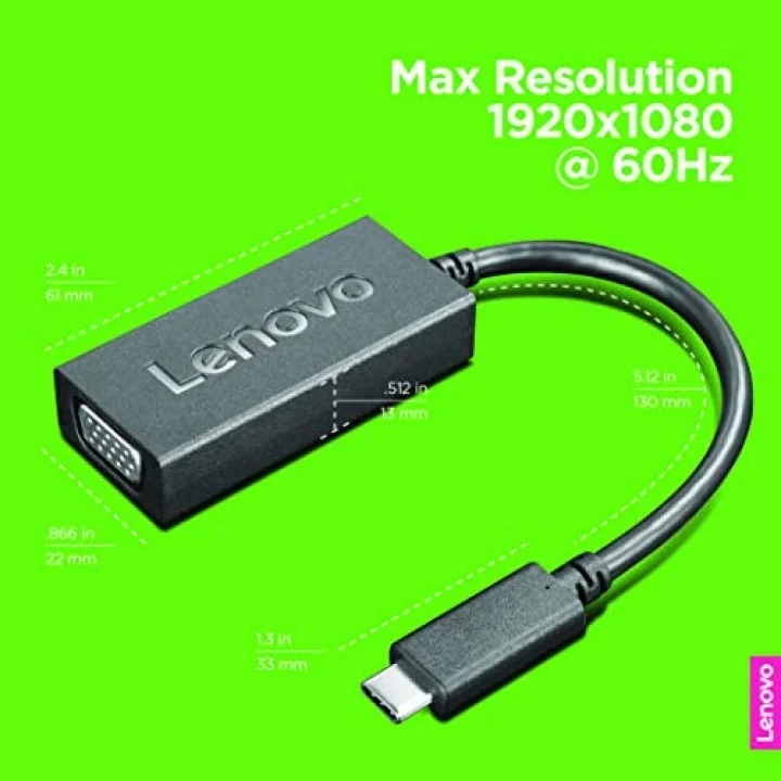 Lenovo usb-c - HDMI Adaptörü (gx90 m44577) siyah