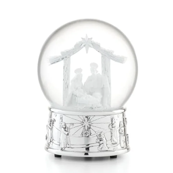 Lenox Reed and Barton Nativity Müzikal Kar Küresi, 1,4 kg, Çoklu