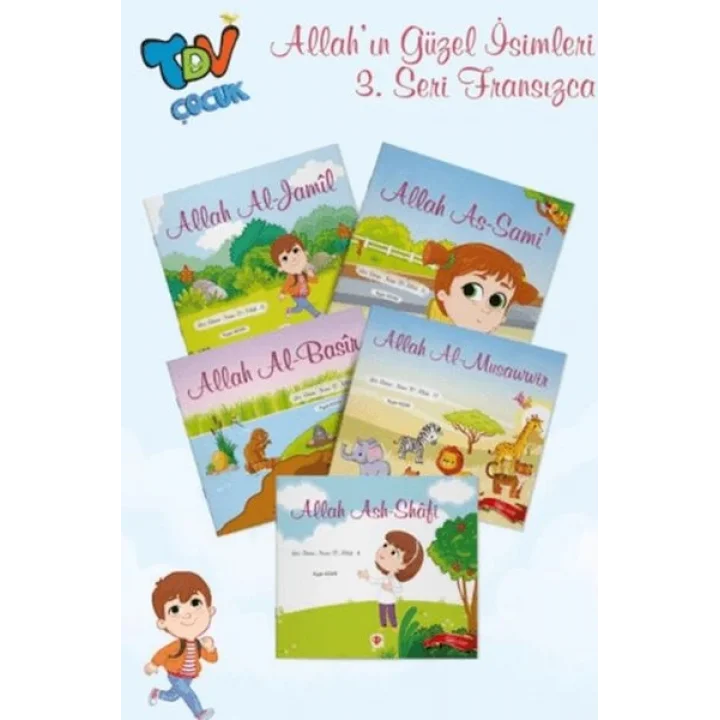 Les Beaux Noms D Allah ( Allahın Güzel İsimleri 3 Set 5 Kitap )