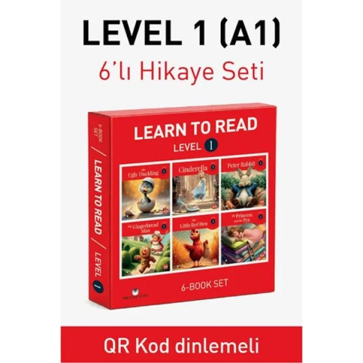 Level 1 İngilizce Hikaye Seti (6 Kitap)
