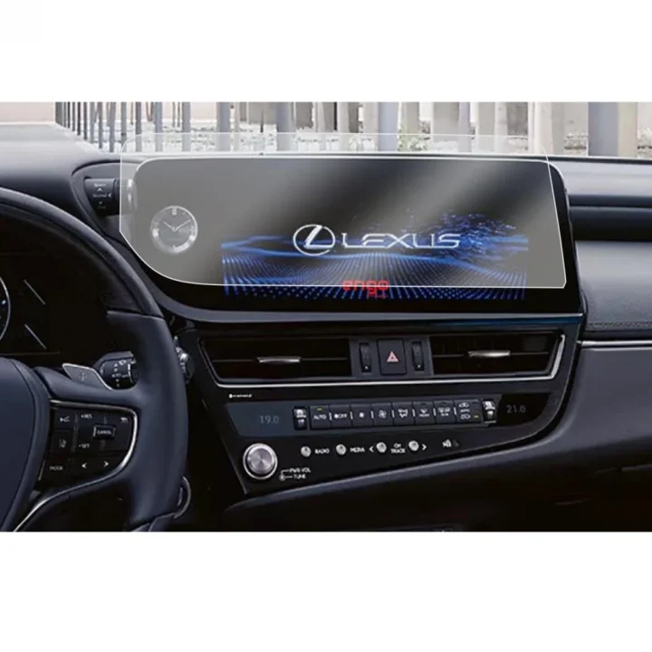 Lexus Es 12.3 İnç İle Uyumlu Mat Ekran Koruyucu Multimedya Şeffaf
