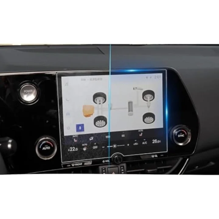 Lexus Lbx Multimedya 9.8 İnç İle Uyumlu Ekran Koruyucu Şeffaf