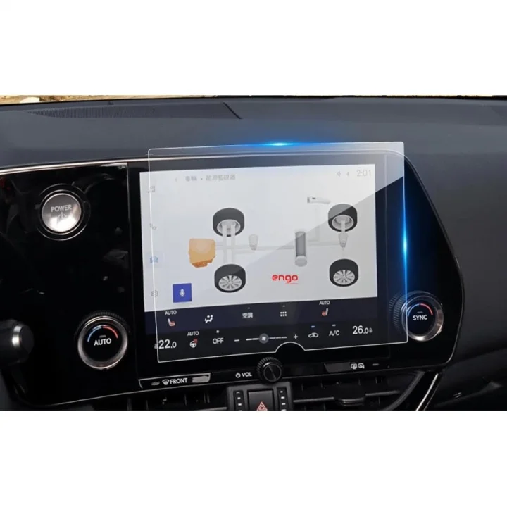 Lexus Lbx Multimedya 9.8 İnç İle Uyumlu Ekran Koruyucu Şeffaf
