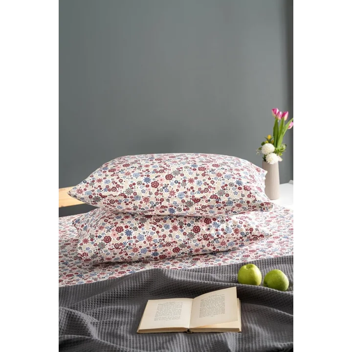 Liberty 2li Yastık Kılıfı, Bordo