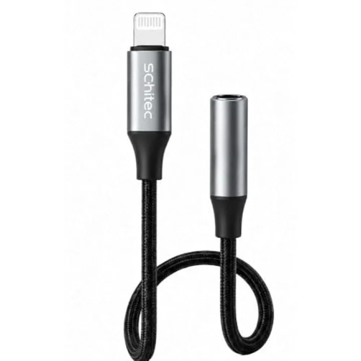 Lightning to 3.5mm AUX Dönüştürücü 10cm Siyah HG/AXT-01