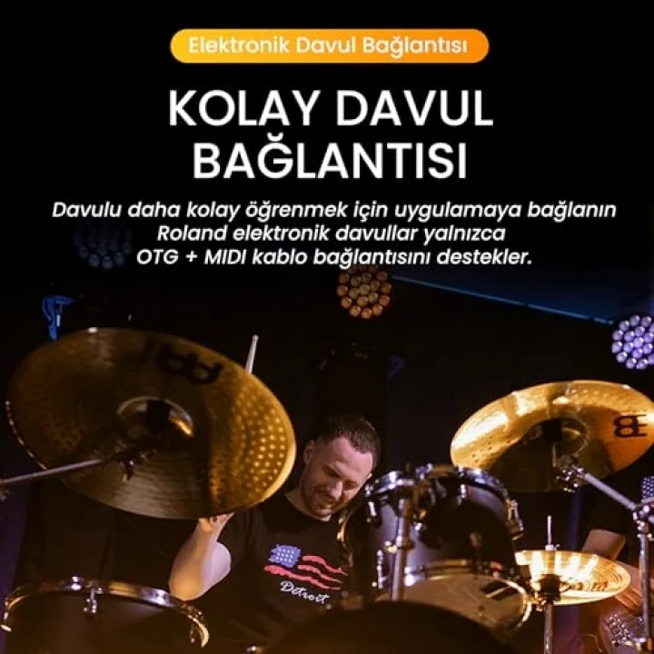Lightning to MIDI USB-B iPhone iPad Uyumlu Müzik Enstrüman Kablosu