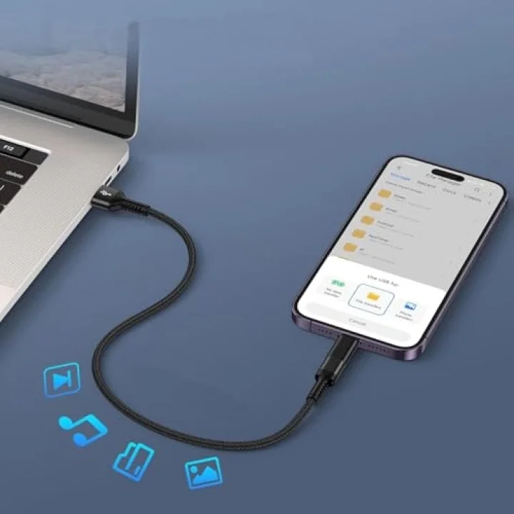 Lightning To USB Type C Dönüştürücü Adaptör x 2 Adet – IPhone & IPad Uyumlu/Iphone 14e Kadar Uyumlu