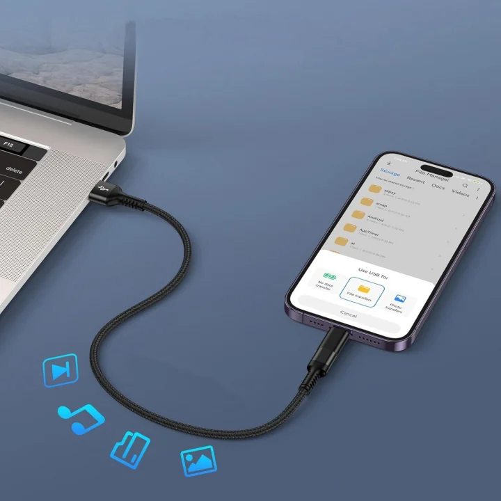 Lightning To USB Type C Dönüştürücü Adaptör x 2 Adet – IPhone & IPad Uyumlu/Iphone 14e Kadar Uyumlu