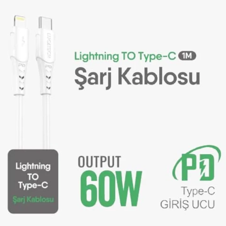Lightning Ultra Hızlı Pd Şarj Kablosu