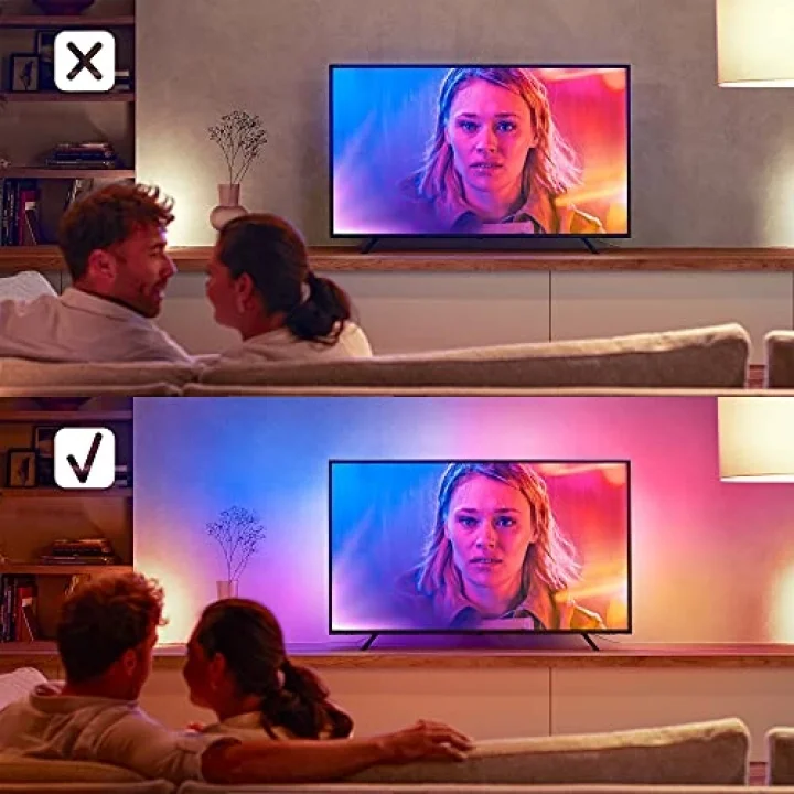 Lightstrip Gradient TV 75inç Akıllı Renkli LED Şerit Aydınlatma - 25.000 Saat Ampul Kullanım Ömrü