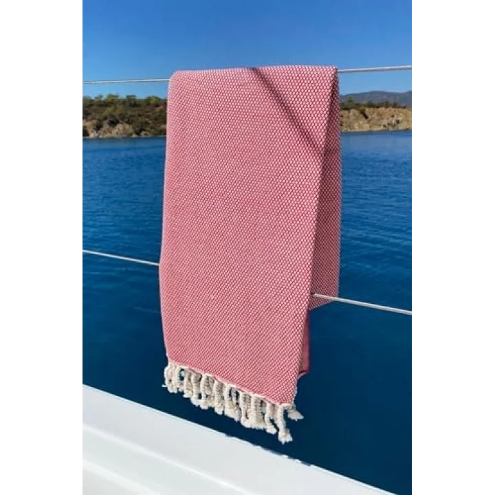 Likya Peştemal Kırmızı